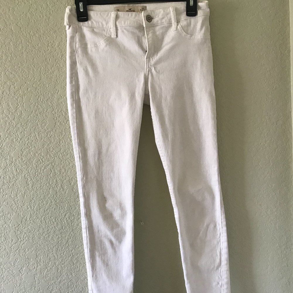 Hollister White Skinny Jeans
